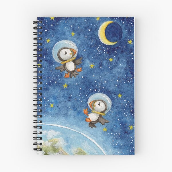 Item preview, Space Puffins designed and sold by ChristieCoxArt.