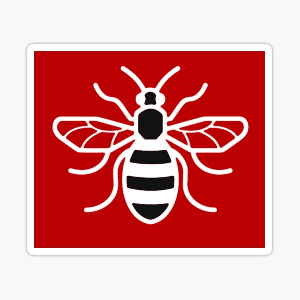 Item preview, Manchester Red Bee designed and sold by Confusion101.