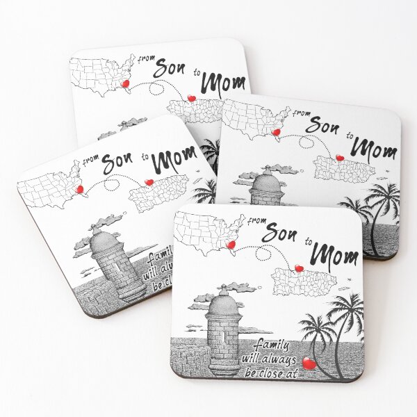 Item preview, Family will always be close at personalized Pillow Cover  designed and sold by coquimugs.