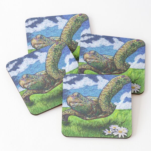 Item preview, Sea Turtle in Flight designed and sold by KrakenSky.