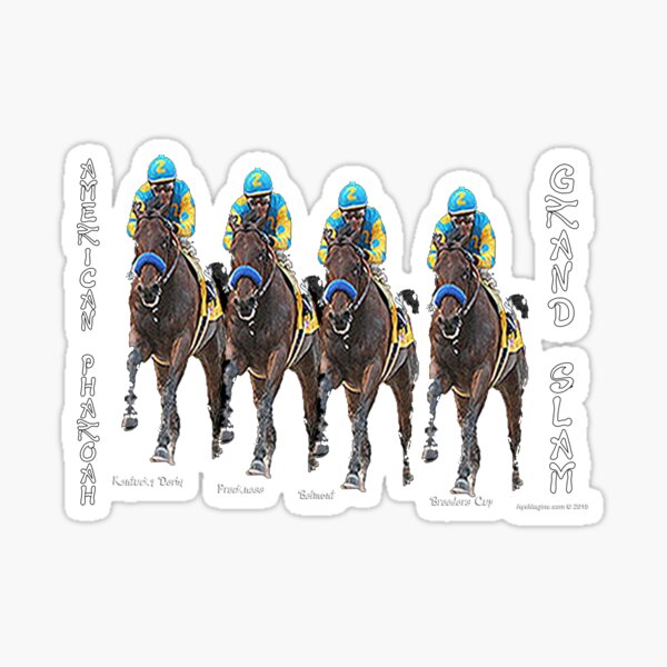 American Pharoah: Grand Slam Sticker