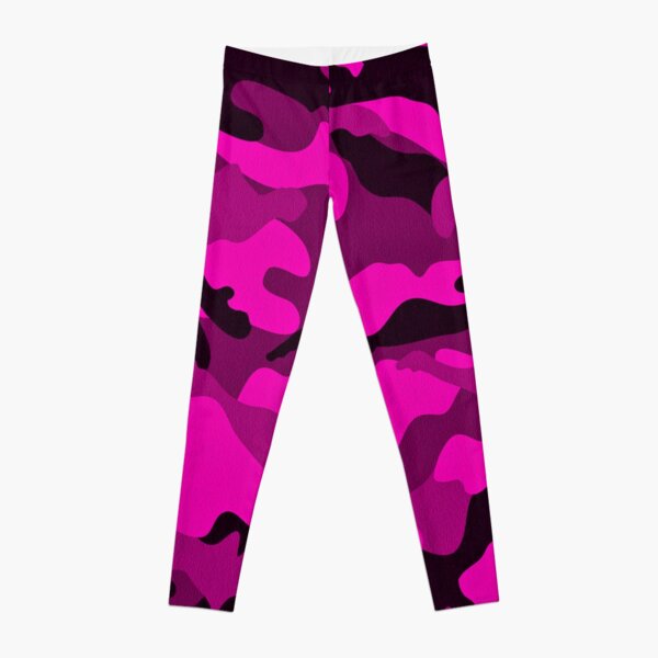 Pink Camo Leggings for Sale