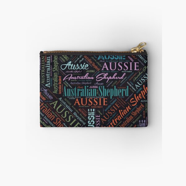 Item preview, Australian Shepherd Aussie Word Art designed and sold by k9printart.