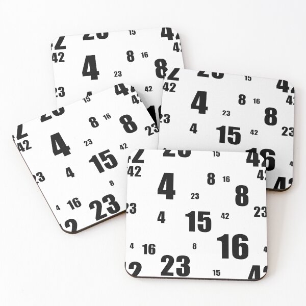 Item preview, Lost Numbers: 4 8 15 16 23 42 designed and sold by quoteedesigns.