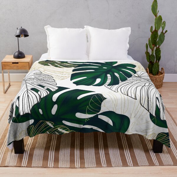 Item preview, Monstera gold line art designed and sold by Milatoo.