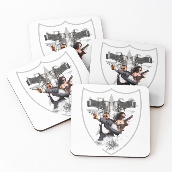 Item preview, Eduardo De Cobos and Yuraima Diaz IPSC Shooters White designed and sold by yourgunsstyle.