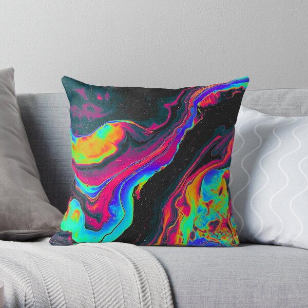 BATS IN THE ATTIC Throw Pillow