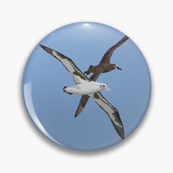 Item preview, Laysan Albatross and Black-footed Albatross designed and sold by Nimzoid.