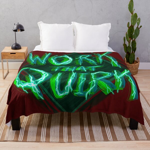 Item preview, Work that Quirk 2, background red. designed and sold by ReaverSarabi.