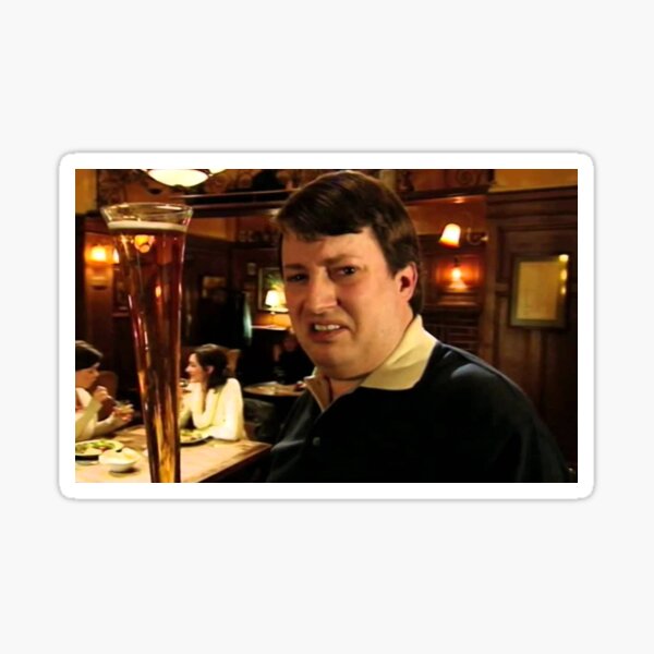 Peep Show David Mitchell Sticker