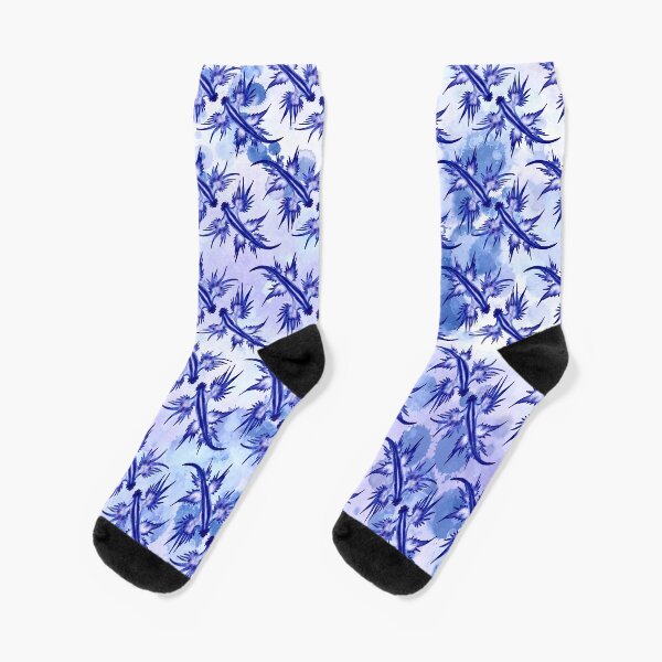 Blue Dragon Sea Slug Socks