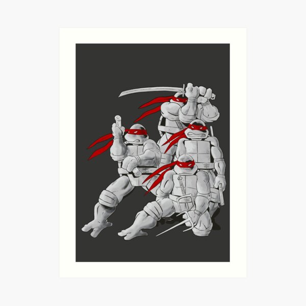 Mirage TMNT Art Print