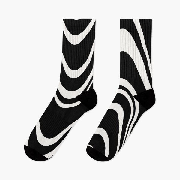 Item preview, Black and white waves designed and sold by Emily Zigo.