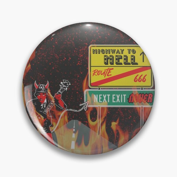 Route 666 Pins And Buttons Redbubble - roblox route 666