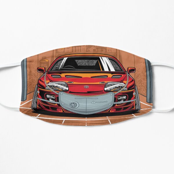 Toyota Supra Covid 19 Flat Mask