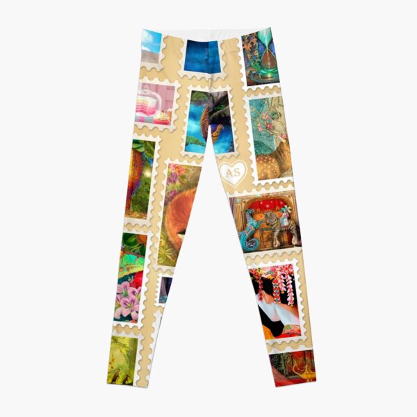 Aimee Stewart Stamp Sampler Leggings