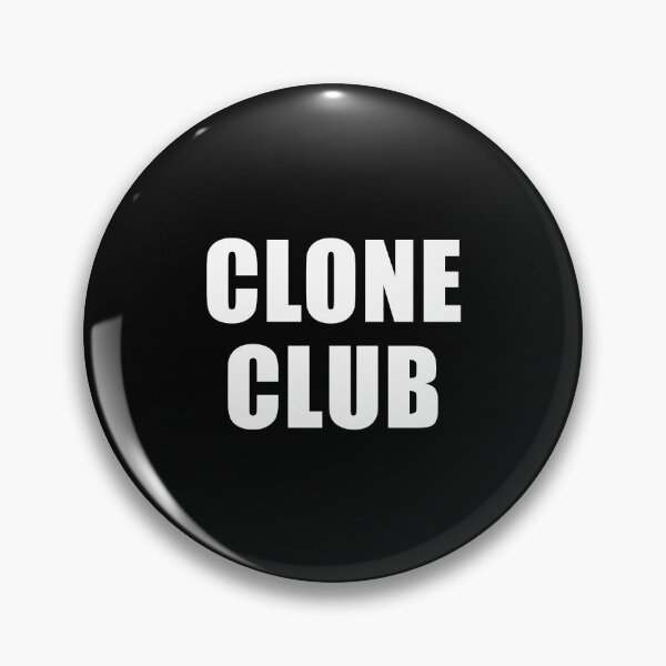 Item preview, Clone Club (Black) designed and sold by quoteedesigns.