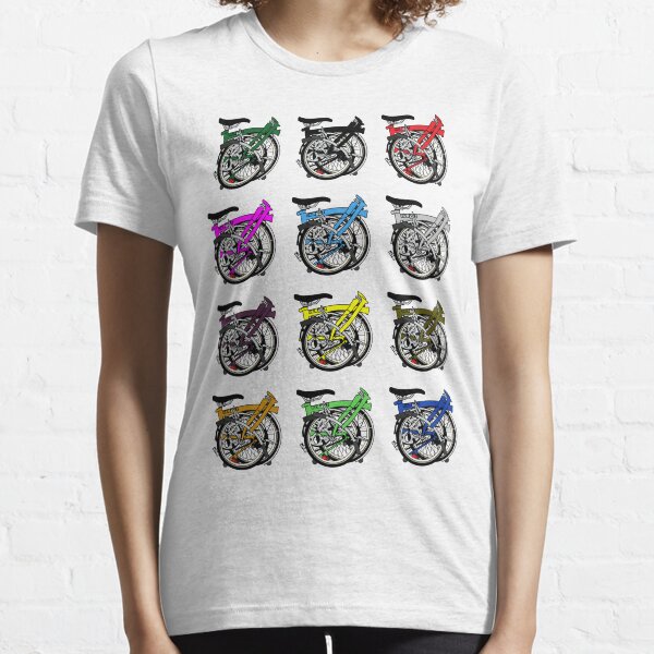 Brompton Bicycle Folded Essential T-Shirt