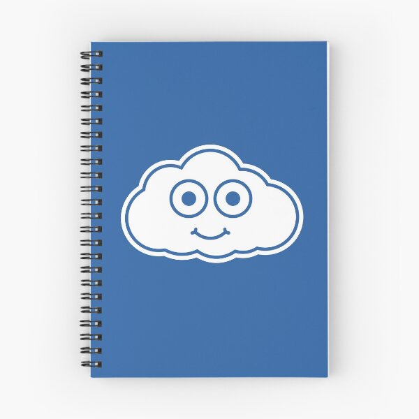 Item preview, Cloud on Blue Character Icon Cartoon designed and sold by npdstudio.