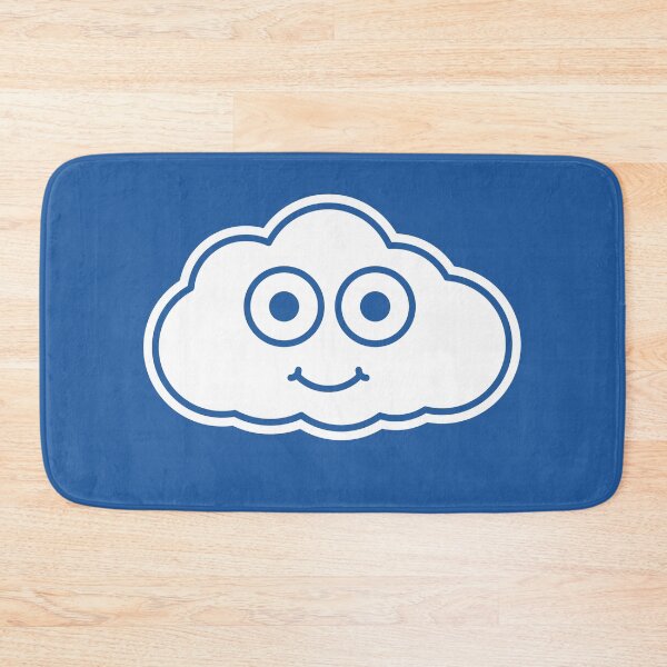 Item preview, Cloud on Blue Character Icon Cartoon designed and sold by npdstudio.
