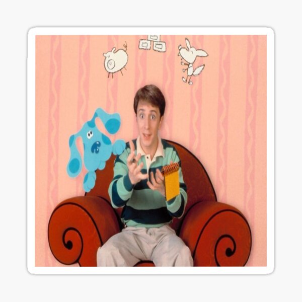 blues clues stickers redbubble