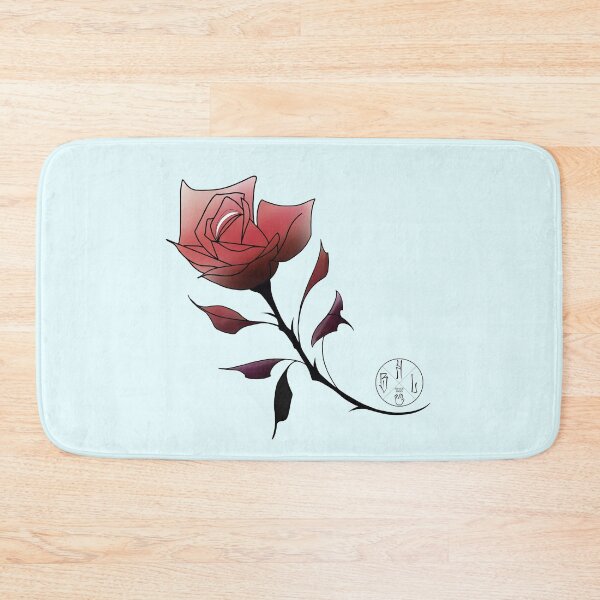 Item preview, Cool essential neotraditional rose t-shirt designed and sold by Blacklinesw9.