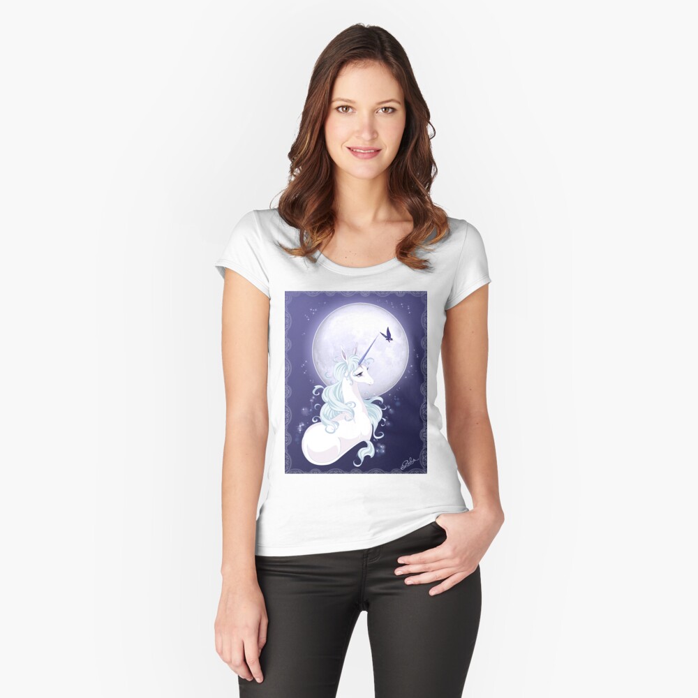 Item preview, Fitted Scoop T-Shirt designed and sold by LizabelaArt.