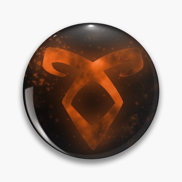 Artikelvorschau, Orange glühende Angelic Rune Shadowhunters entworfen und verkauft von shadowfamd.
