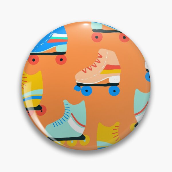 Item preview, Orange skates designed and sold by inkblotcreative.