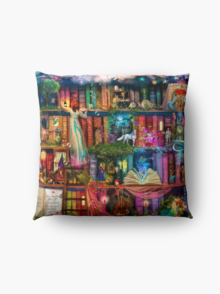 Alternate view of Whimsy Trove - Treasure Hunt Floor Pillow