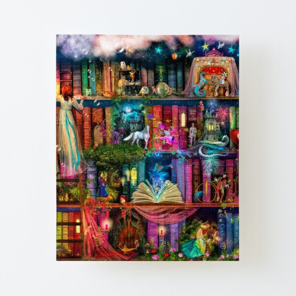 Whimsy Trove - Treasure Hunt Canvas Mounted Print