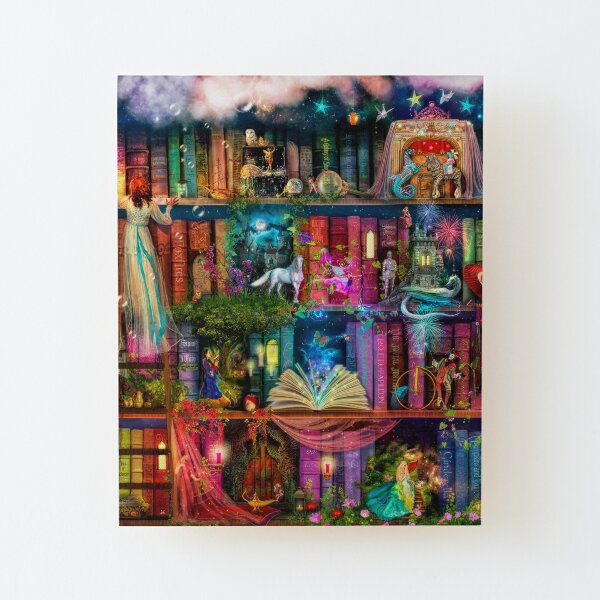 Whimsy Trove - Treasure Hunt Wood Mounted Print