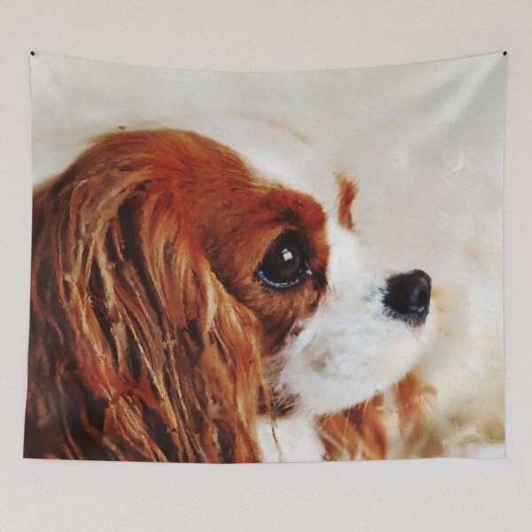 Item preview, Cavalier King Charles Spaniel designed and sold by k9printart.
