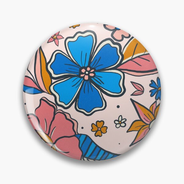 Item preview, Vibrant florals designed and sold by Emily Zigo.