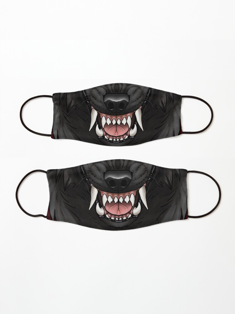 Alternate view of Werewolf Moon Mask