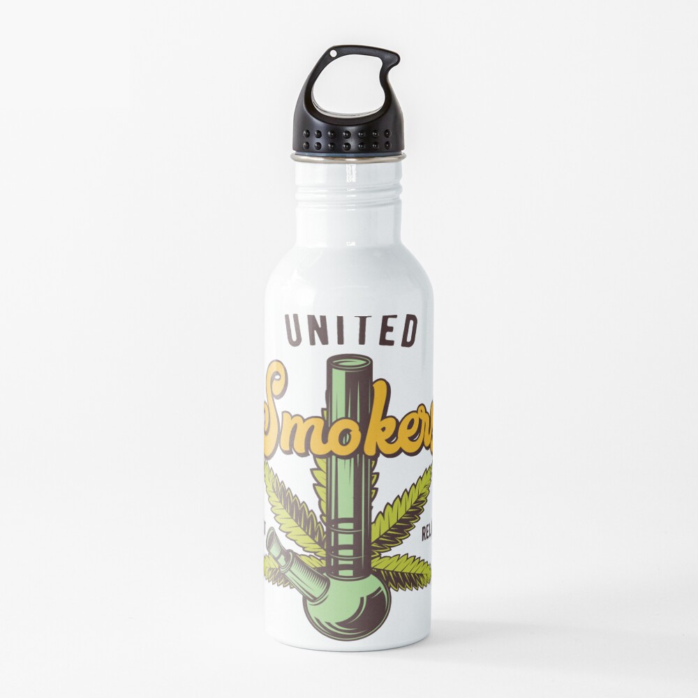 Cannabis-United Smokers Water Bottle
