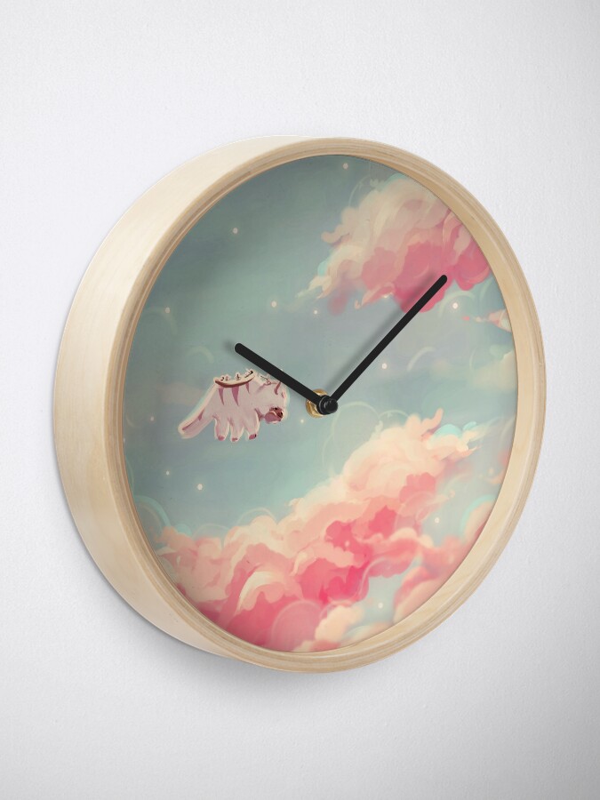 Alternate view of dreamy appa poster v1 Clock