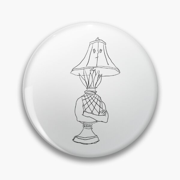 Item preview, Concerned Pineapple Lamp designed and sold by MournfulGoods.