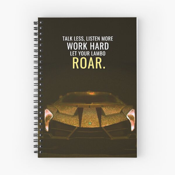 Item preview, Talk Less, Listen More, let your Lambo Roar designed and sold by hiunlimit.