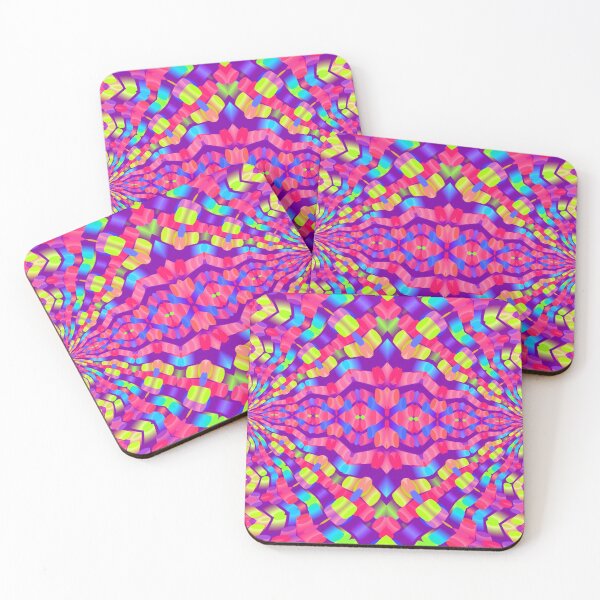 Item preview, Neon psychedelic lines designed and sold by Joie-et-Poesie.