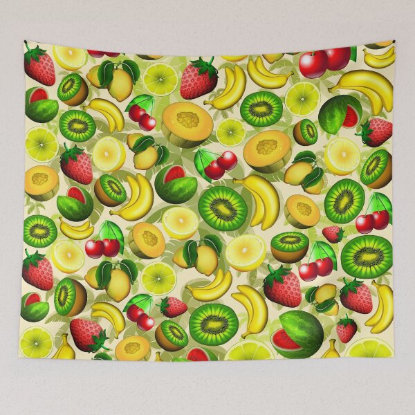Item preview, Summer Fruits Juicy Pattern  designed and sold by BluedarkArt.