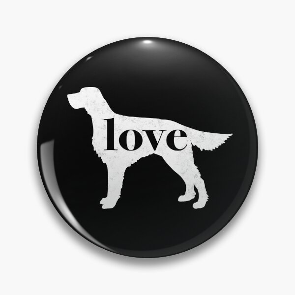 Item preview, Irish Setter Love - A Minimalist Distressed Vintage Style Design for Dog Lovers designed and sold by traciwithani.