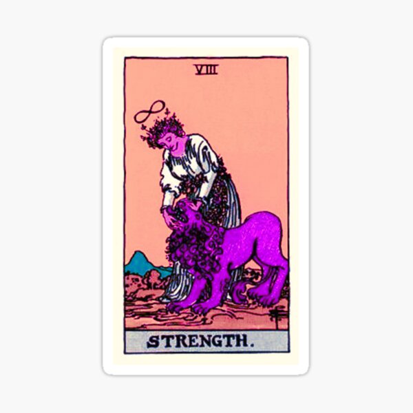 Item preview, Strength Tarot TWISTED designed and sold by Phantastique Boutique.