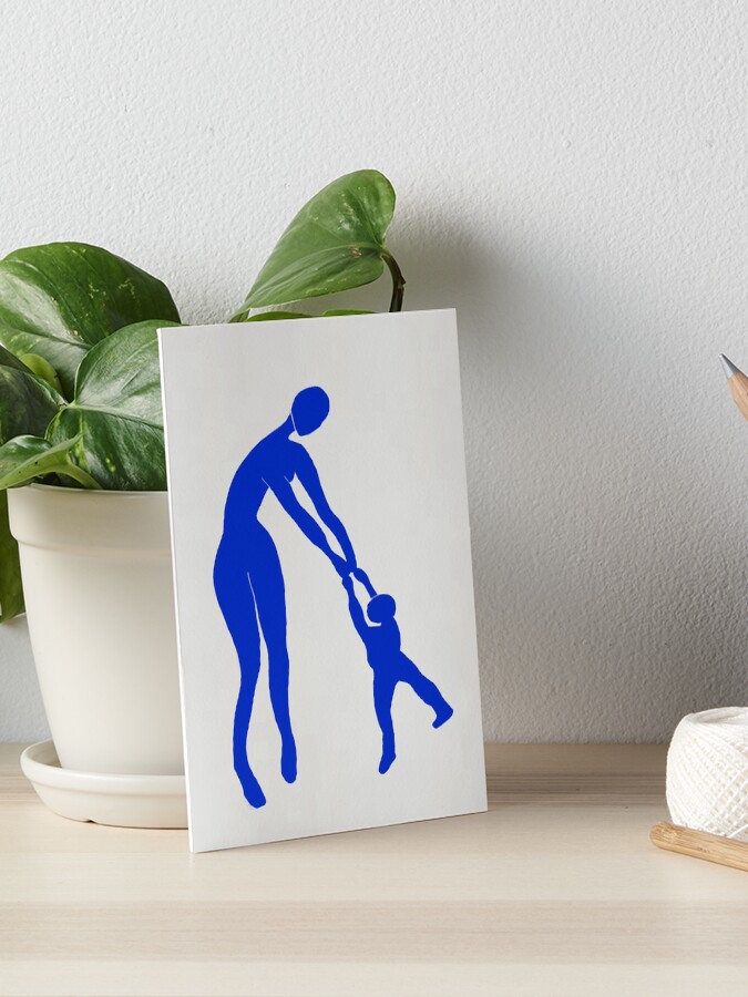 Mutter Und Kind Im Matisse Stil Galeriedruck Von Kikidwg Redbubble