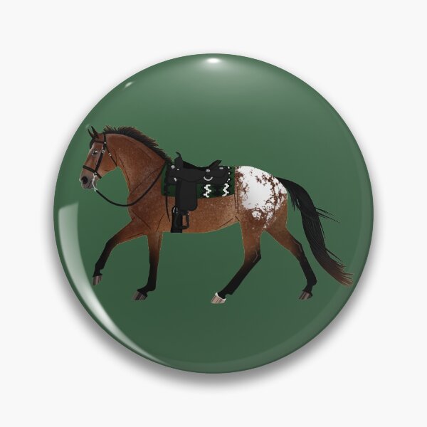 Item preview, Bay Western Appaloosa - Equine Rampaige designed and sold by equinerampaige.