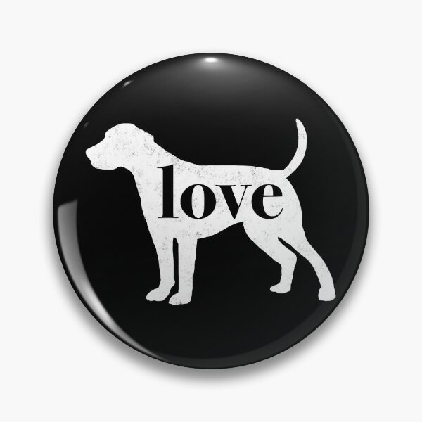 Item preview, Foxhound Love - A Minimalist Distressed Vintage Style Design for Dog Lovers designed and sold by traciwithani.