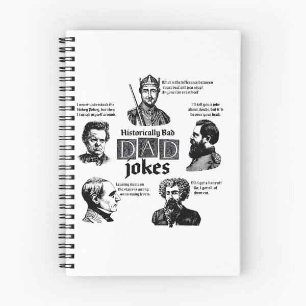 Item preview, Dad Jokes are Historically Bad designed and sold by penandinkdesign.