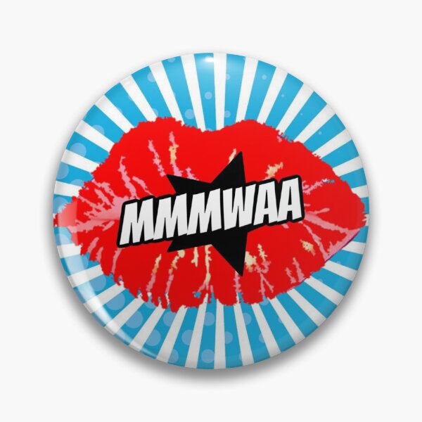 Item preview,  Pop art MMMMWAAA. LABIOS, CORAZONES, ESTRELLA designed and sold by CirqueBizerk.
