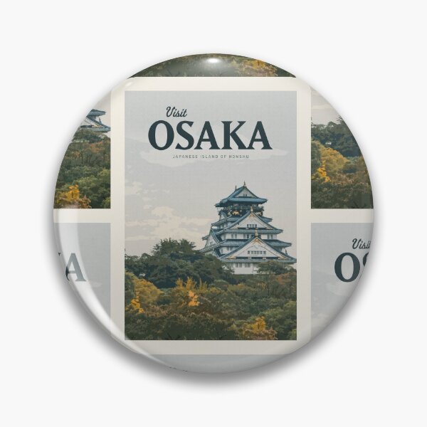 Item preview, Visit Osaka designed and sold by Mercury Club.