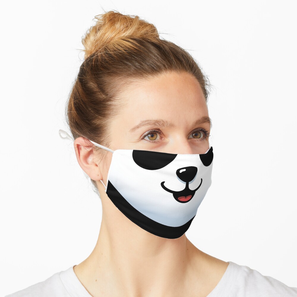 Pandamic mask - Furry Face mask - Funny Panda Mask